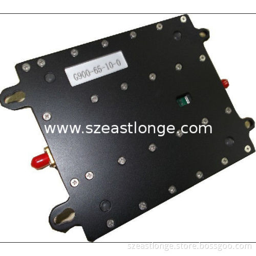 High-speed Black Cell Phone Signal Repeater , High Gain Amplifier ≥ 65db